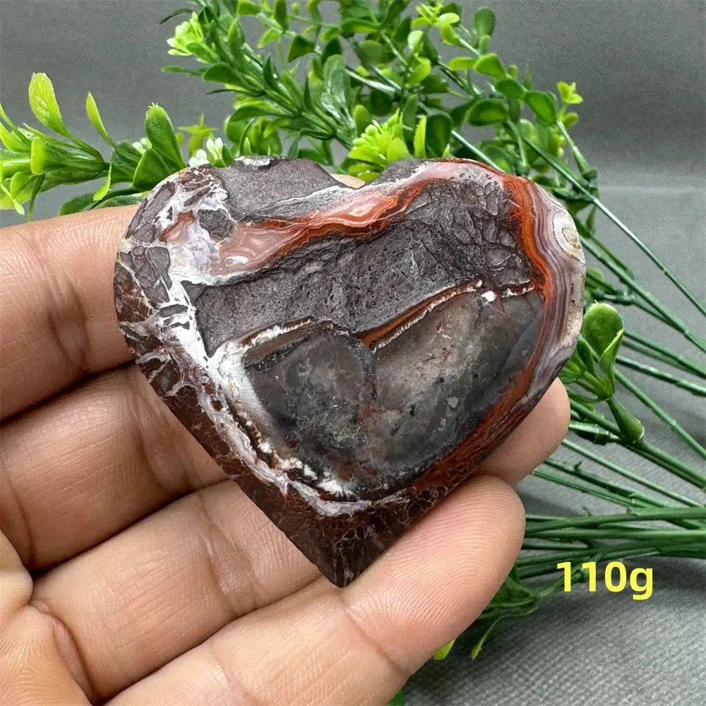 Mexican Agate Heart