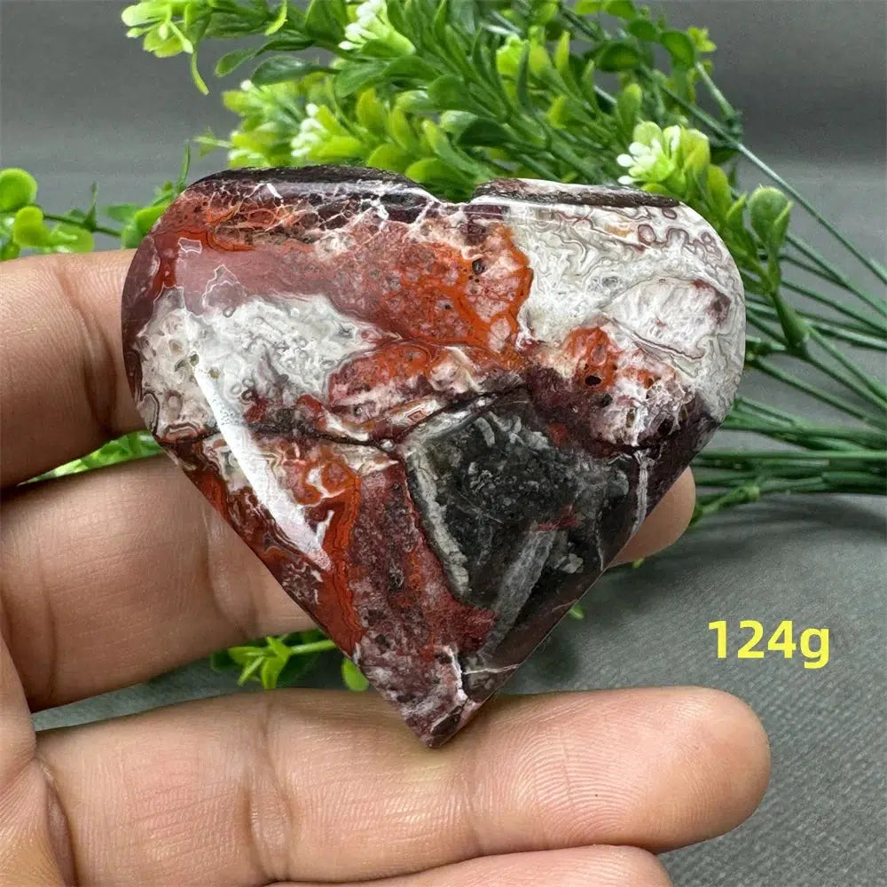 Mexican Agate Heart