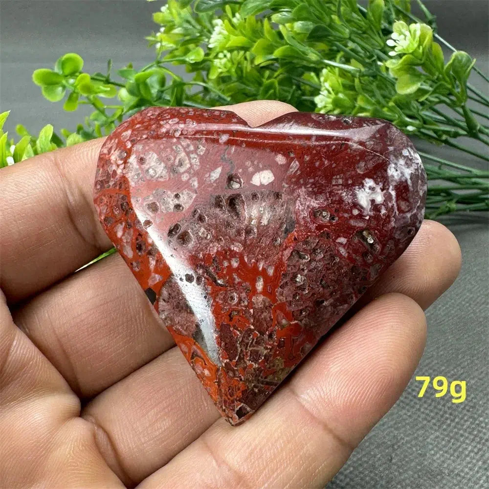 Mexican Agate Heart