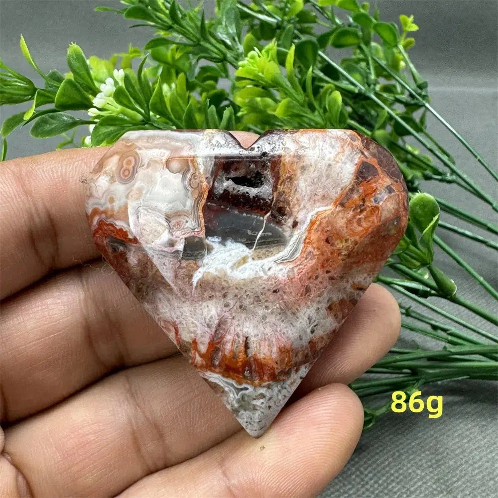 Mexican Agate Heart