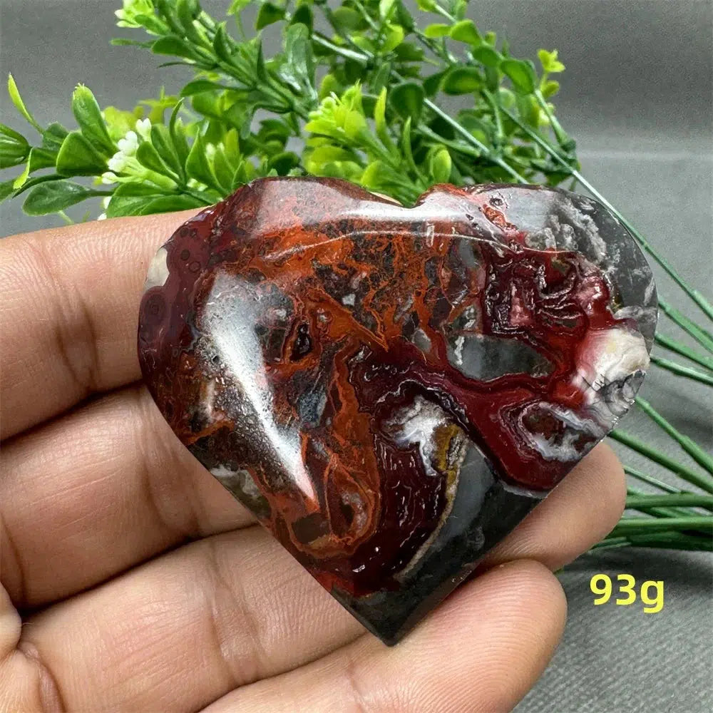 Mexican Agate Heart