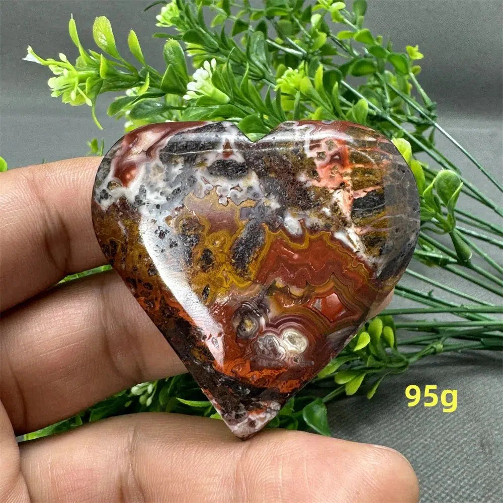 Mexican Agate Heart