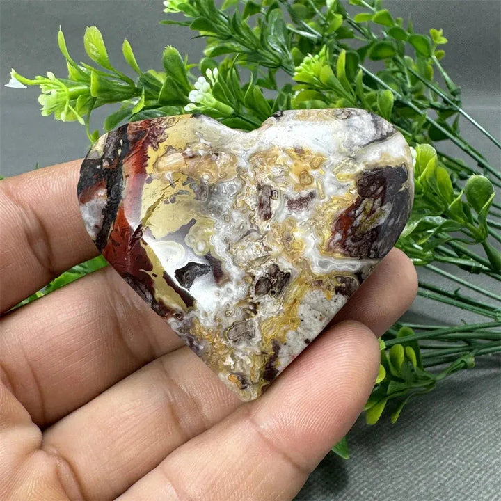 Mexican Agate Heart