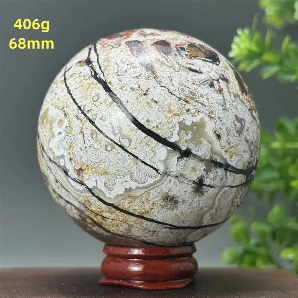 Mexican Agate Sphere