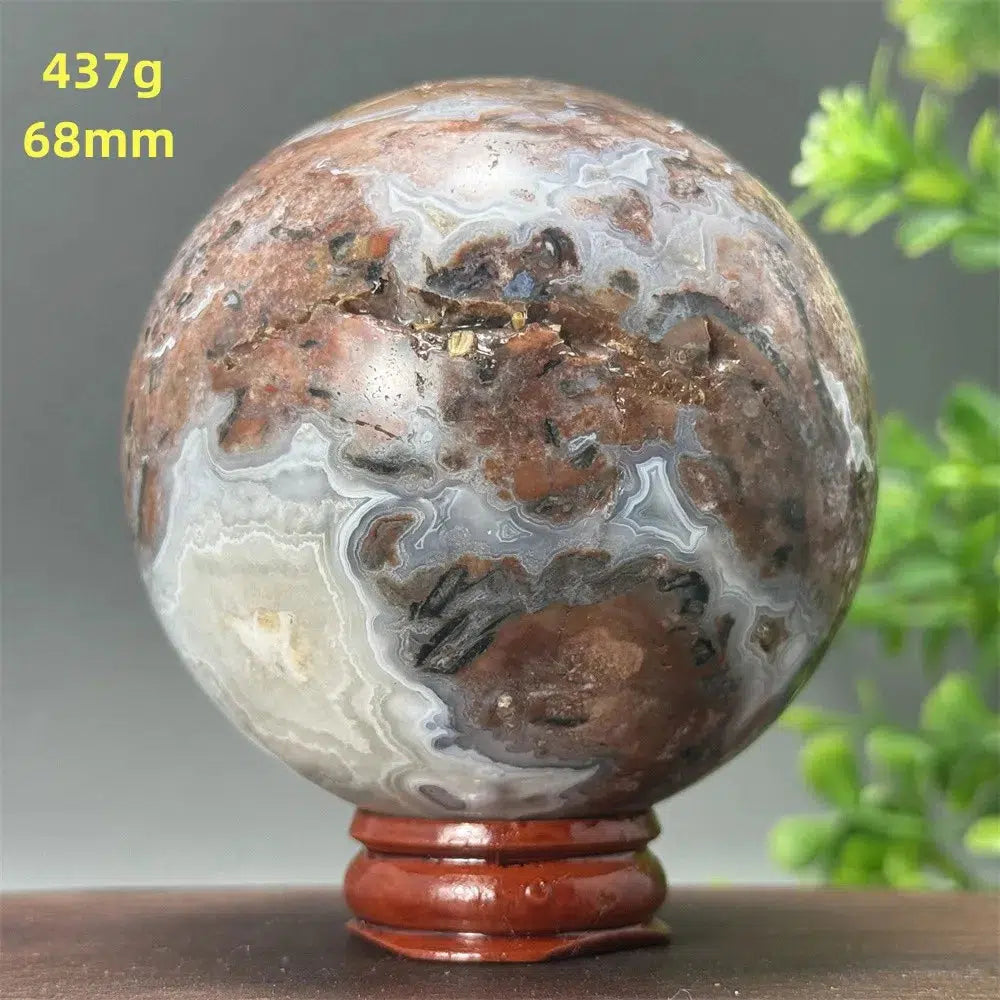 Mexican Agate Sphere