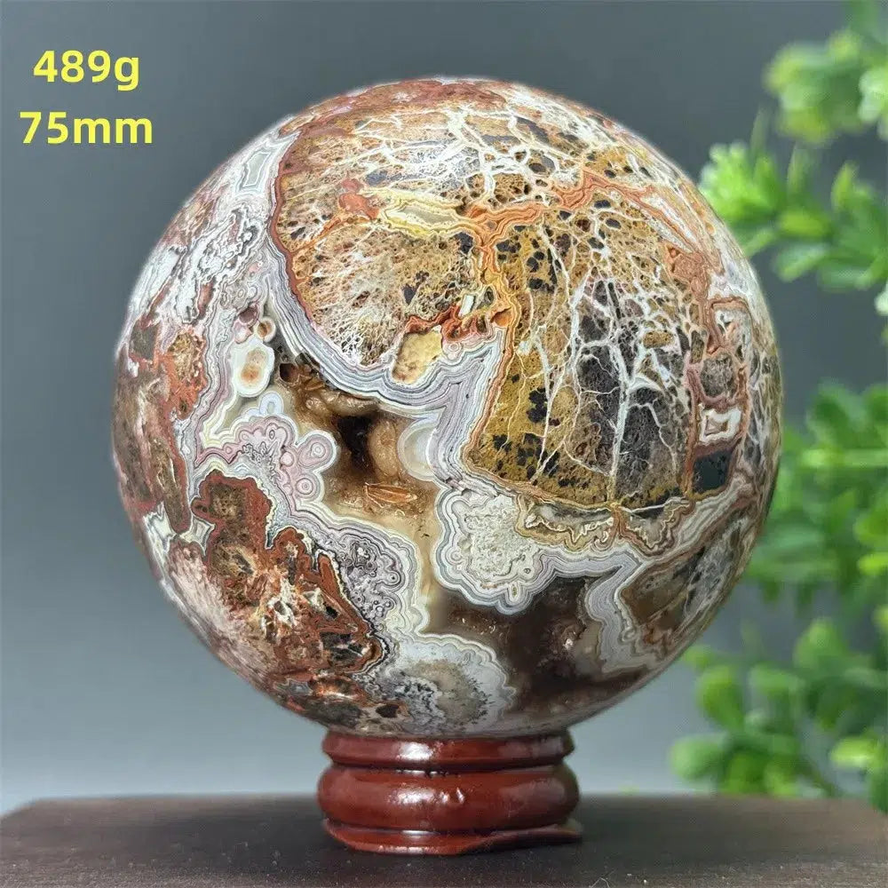 Mexican Agate Sphere