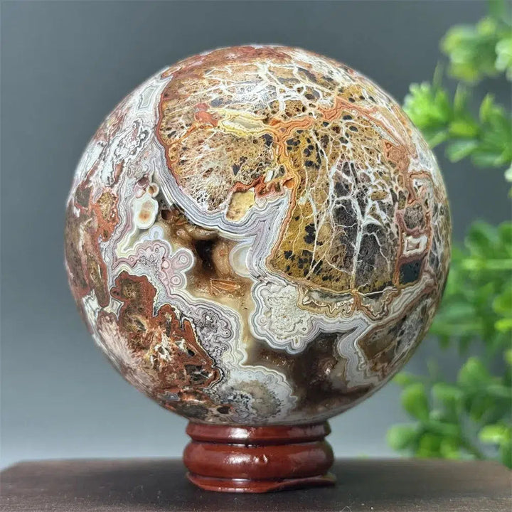 Mexican Agate Sphere