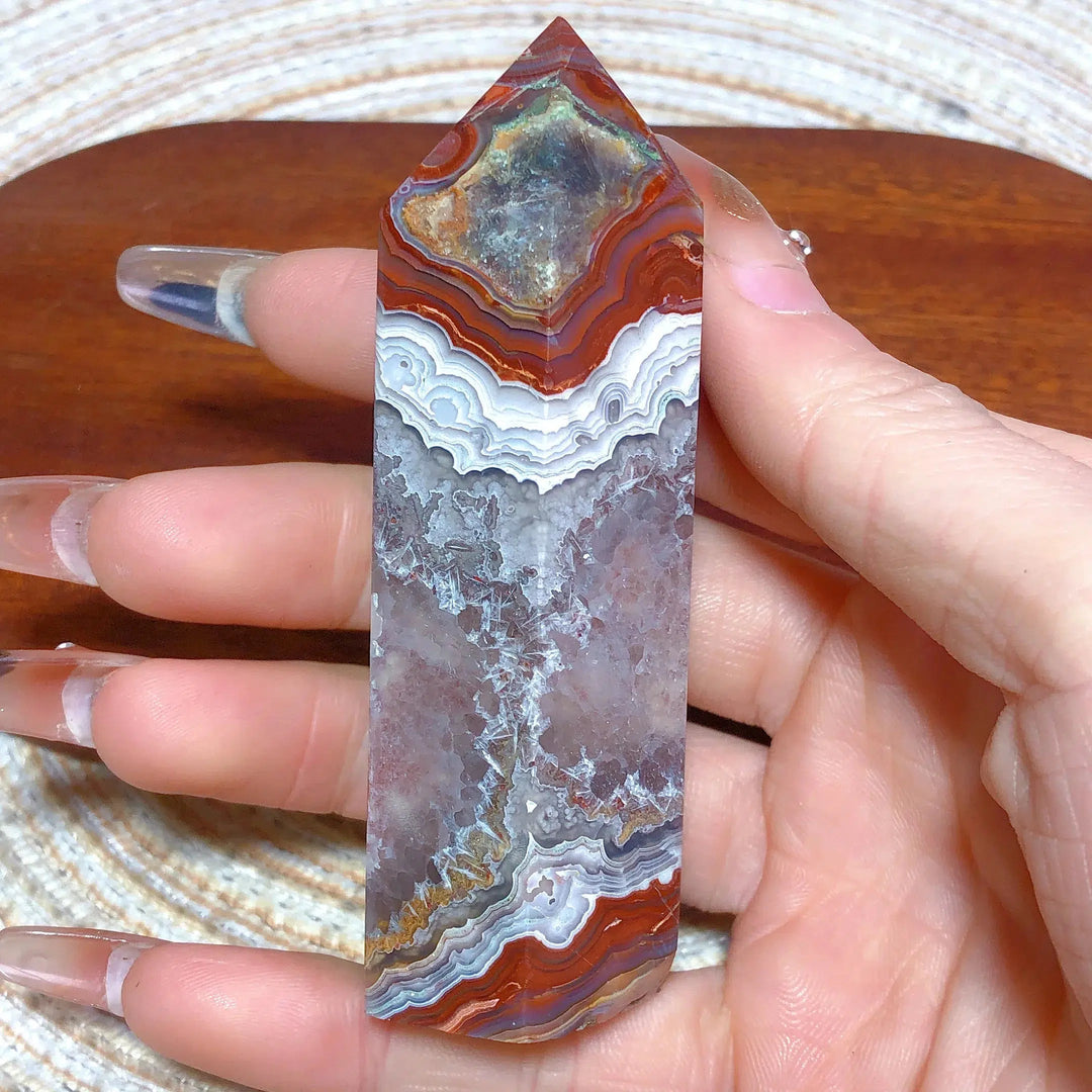 Mexican Agate Tower