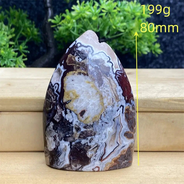 Mexican Lace Agate Freeform Torch