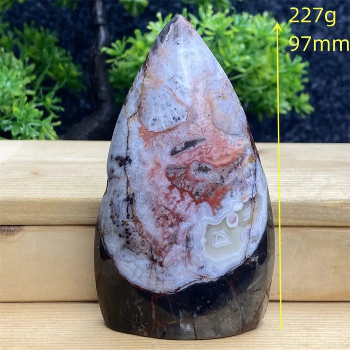 Mexican Lace Agate Freeform Torch