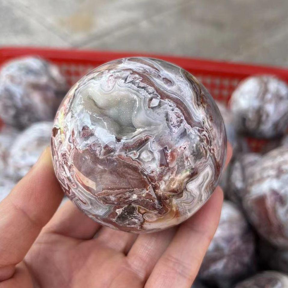 Mexican Lace Agate Sphere