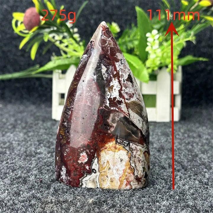 Mexican Lace Agate Torch