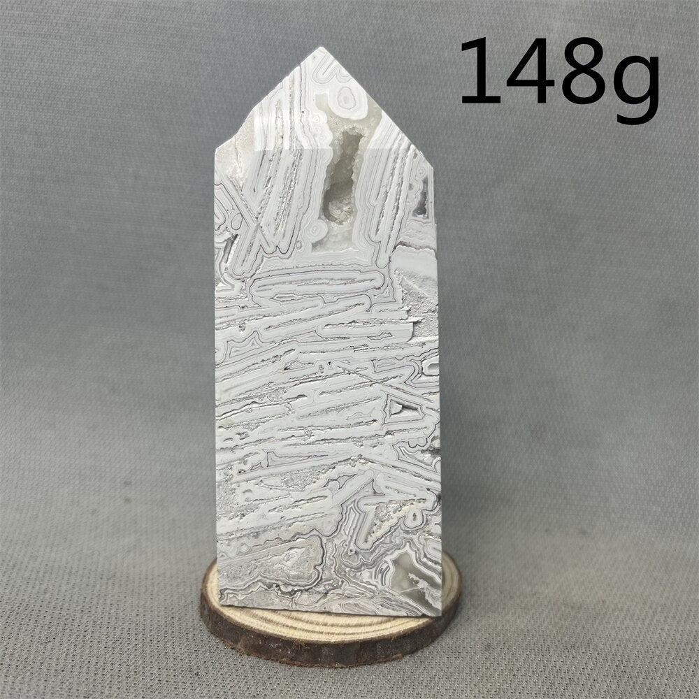 Mexican Lace Agate Tower