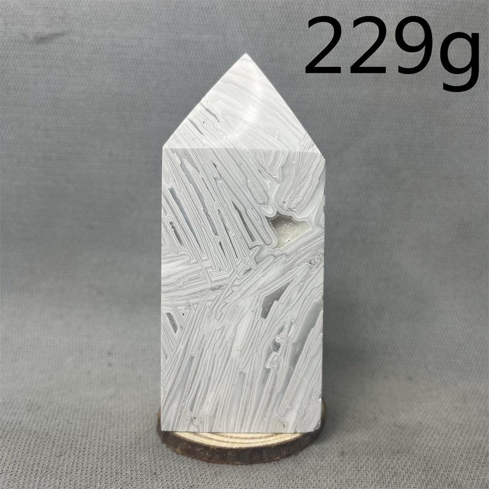 Mexican Lace Agate Tower