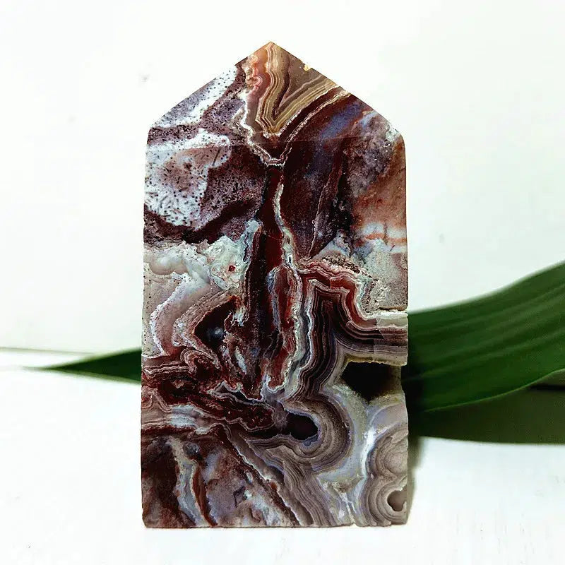 Mexican Lace Agate Tower