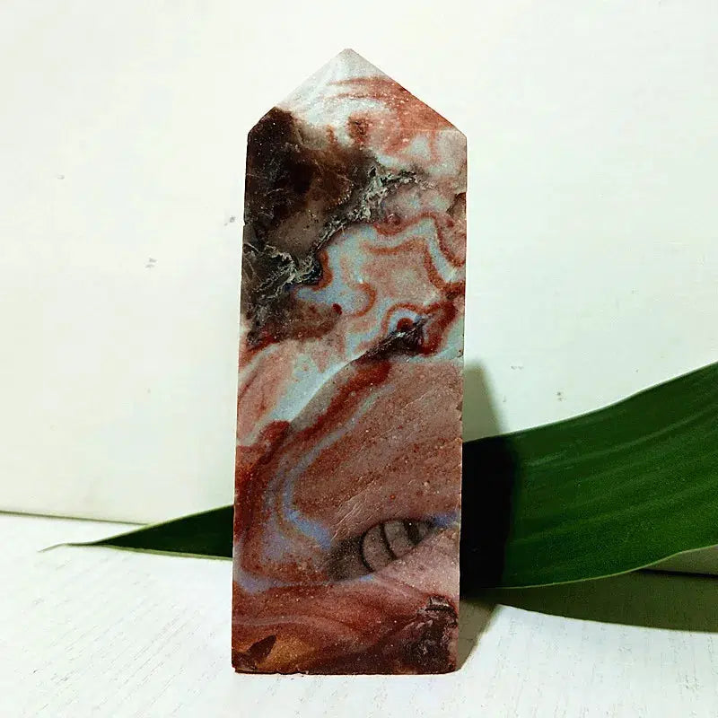 Mexican Lace Agate Tower