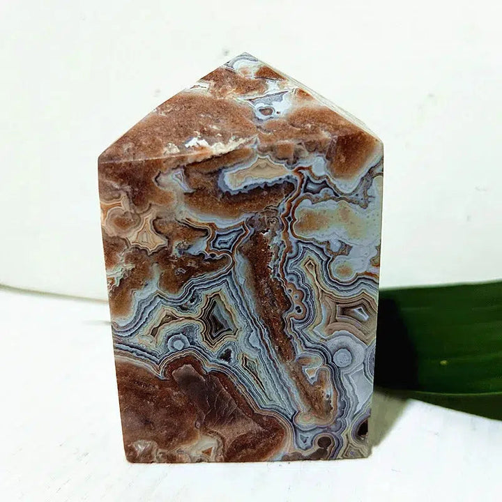 Mexican Lace Agate Tower