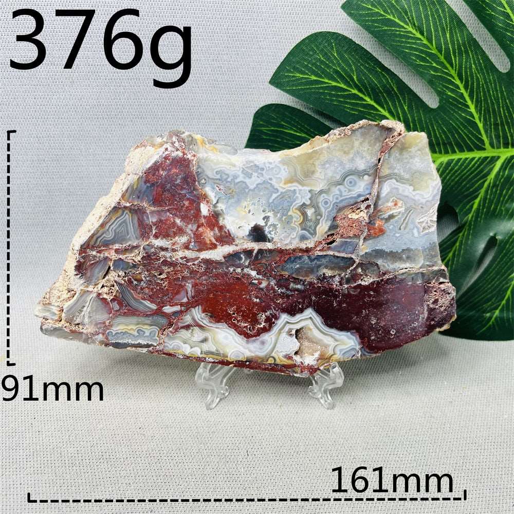 Mexican Red Agate Slice