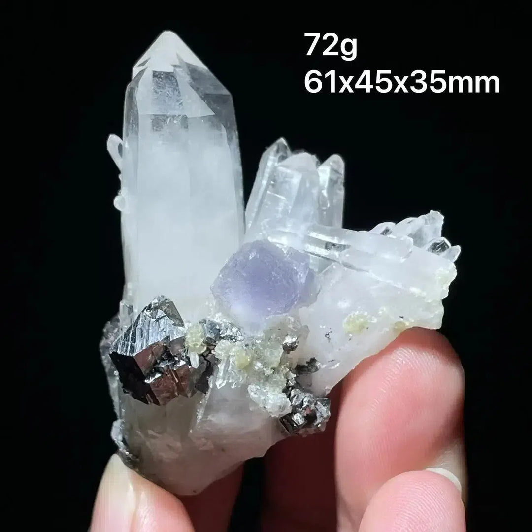 Mixed Magical Cluster Fluorite, Quartz, Pyrite, and Mica