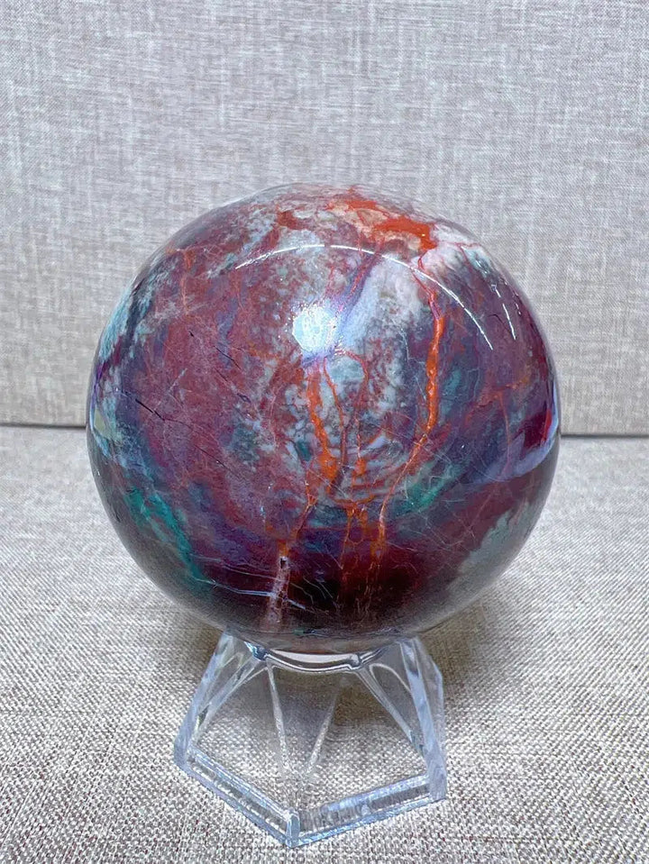 Money Agate Sphere