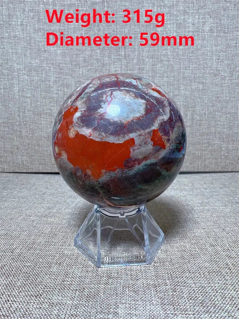 Money Agate Sphere