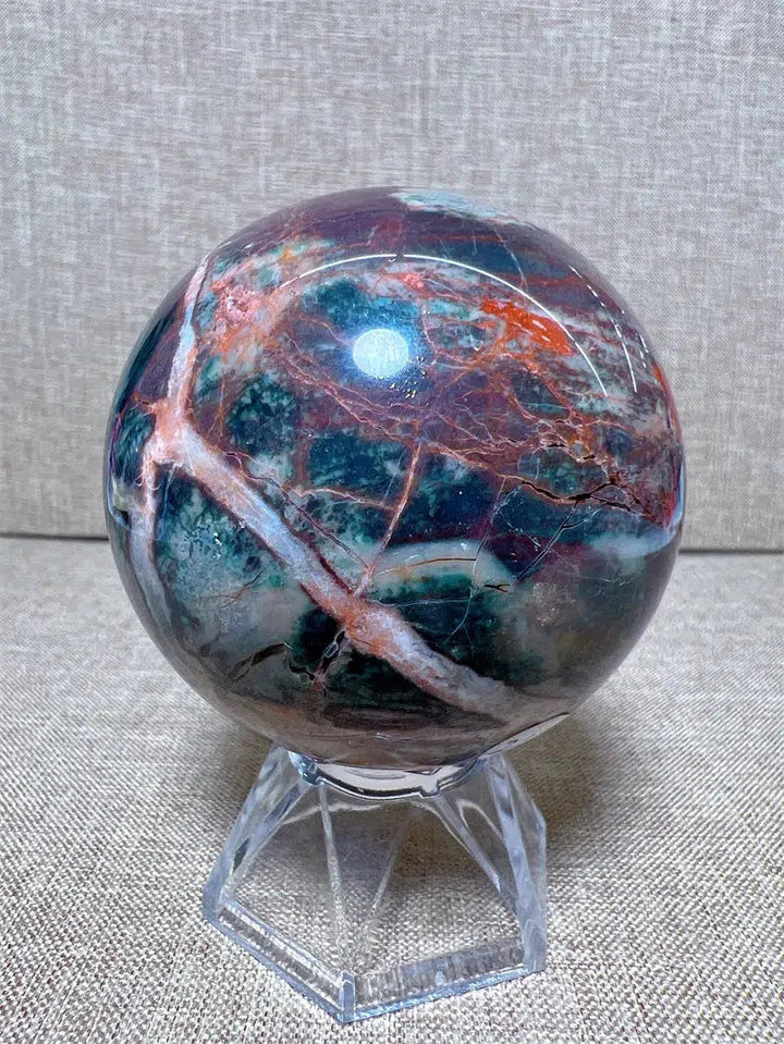 Money Agate Sphere