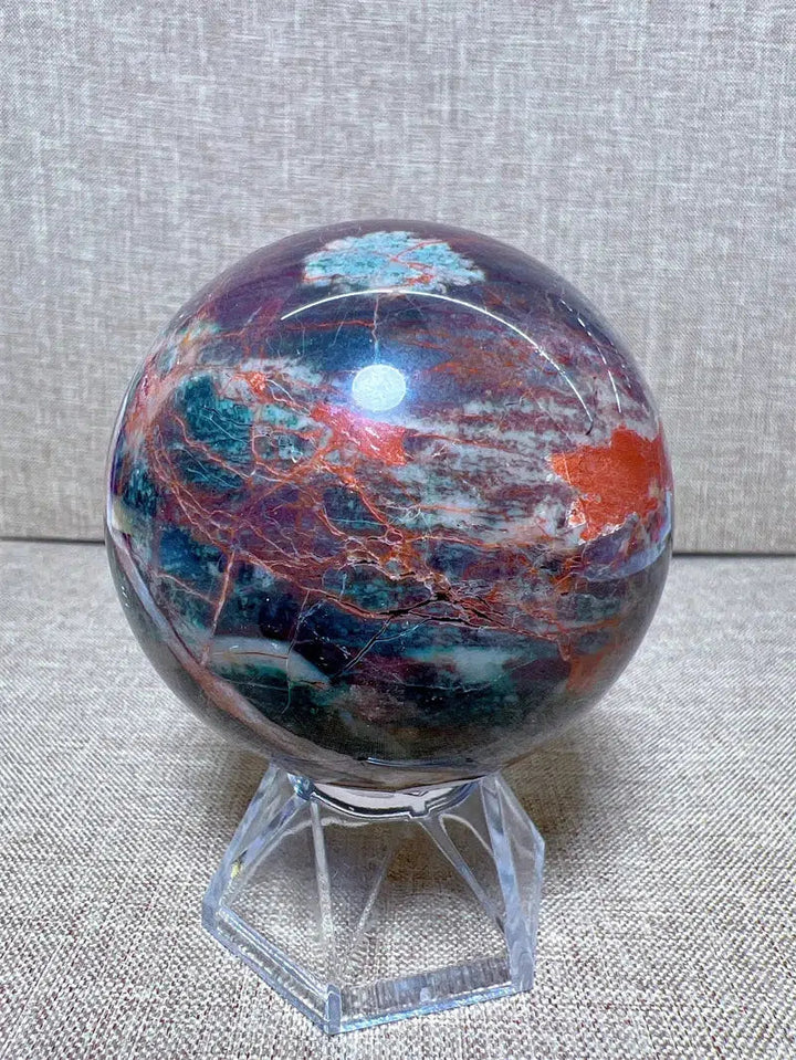 Money Agate Sphere