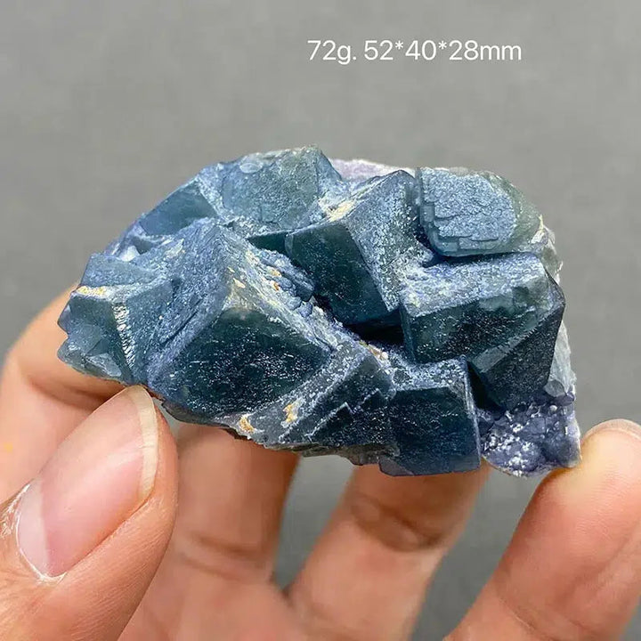 Mongolian Blue Fluorite Cluster on Matrix 'Rare'