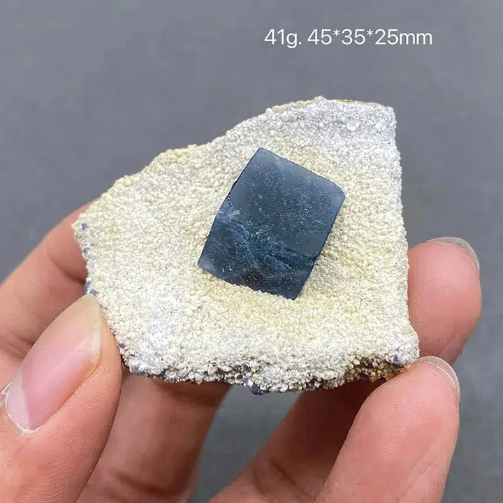 Mongolian Blue Fluorite Cluster on Matrix 'Rare'