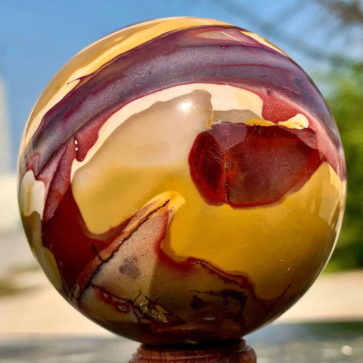 Mookite Jasper Crystal Sphere