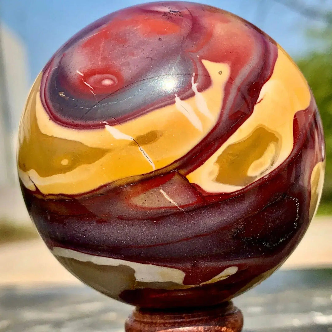 Mookite Jasper Crystal Sphere