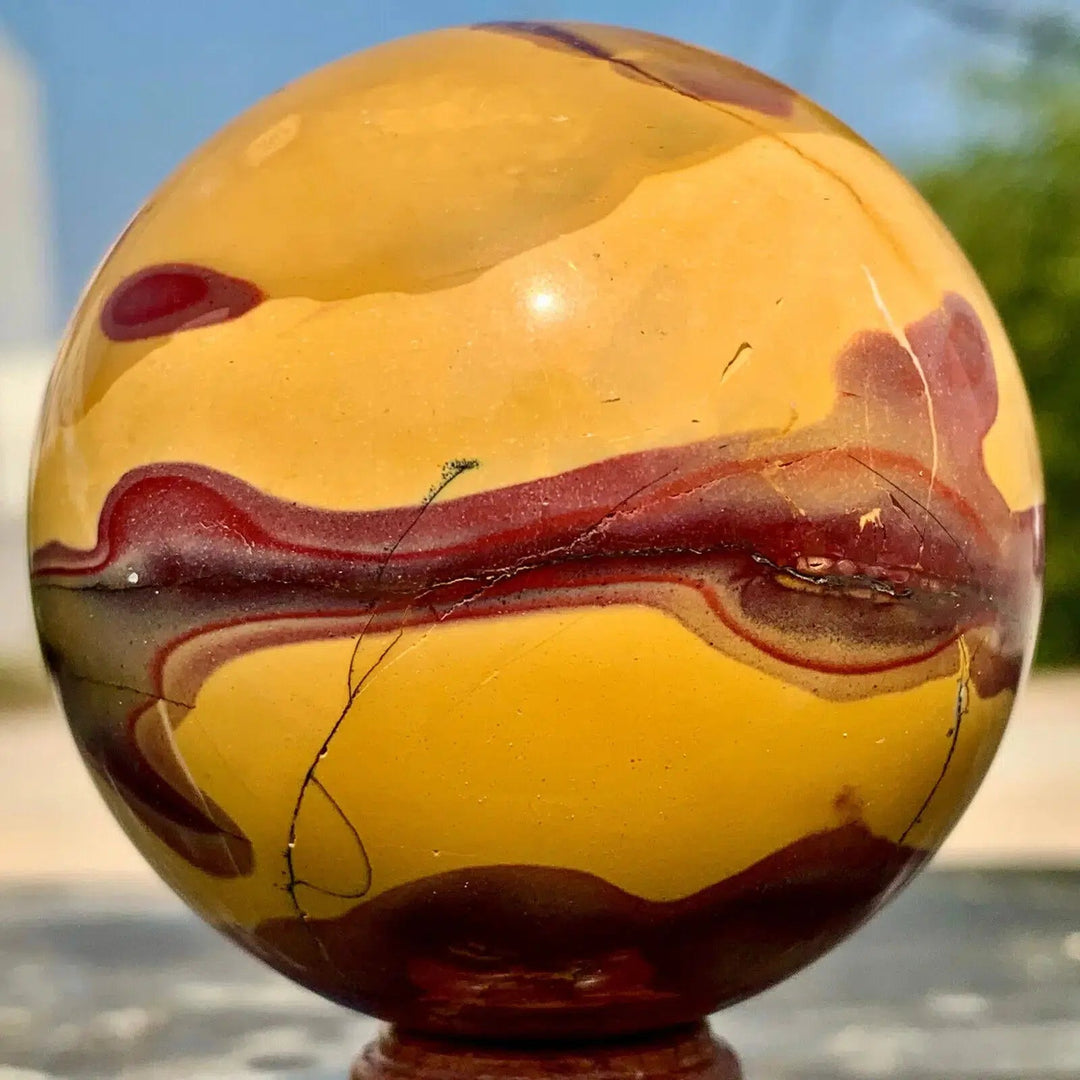 Mookite Jasper Crystal Sphere