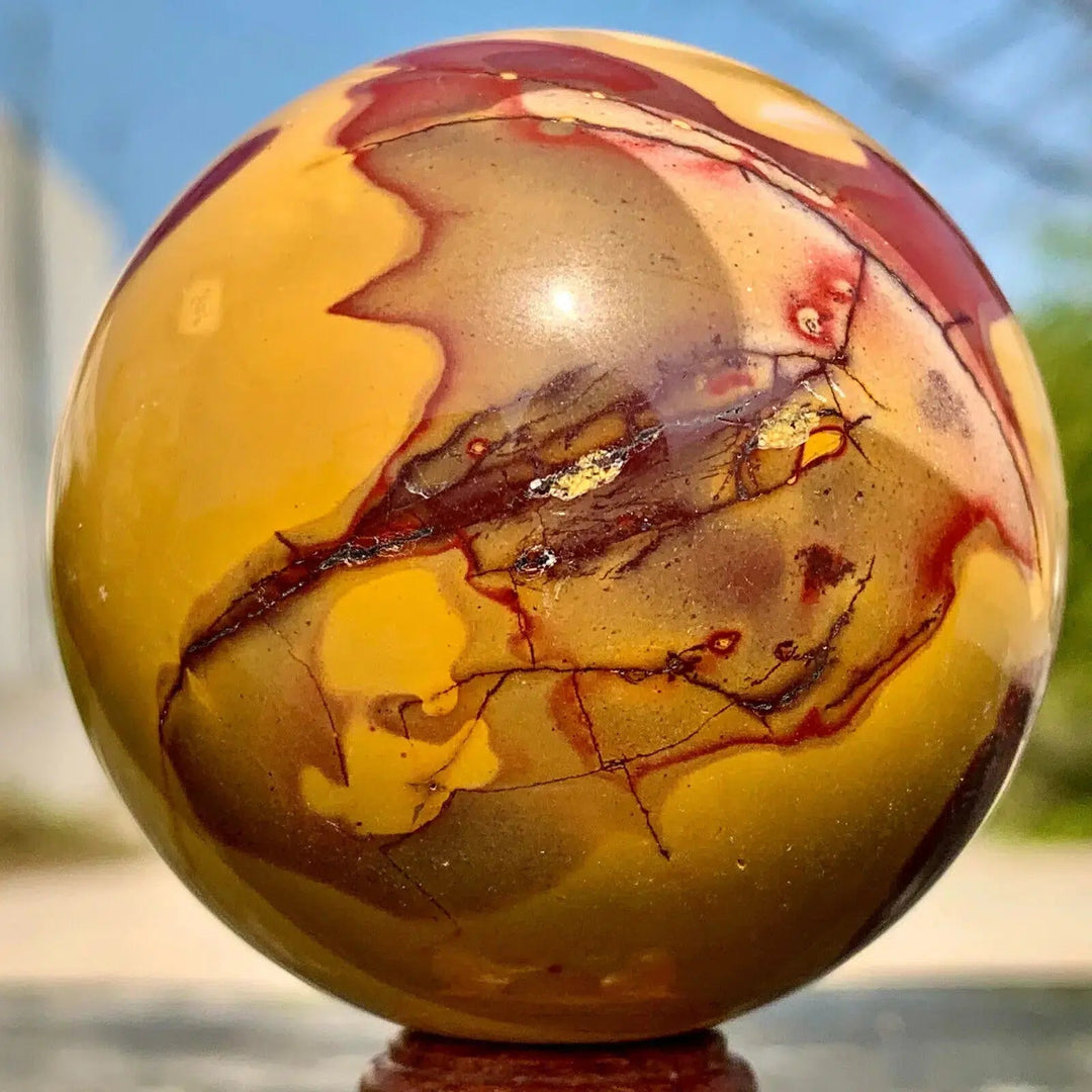 Mookite Jasper Crystal Sphere