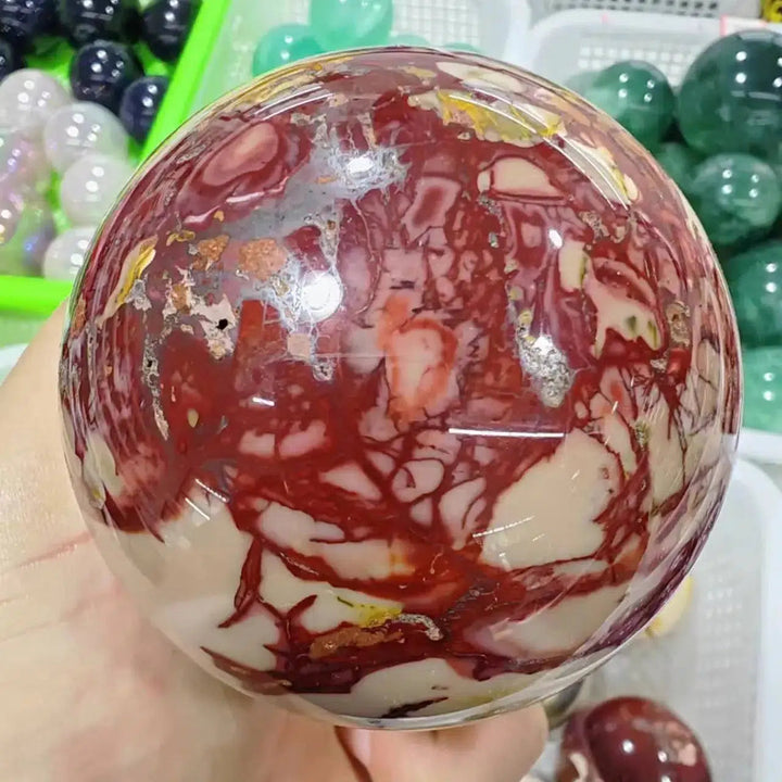 Mookite Jasper Crystal Sphere