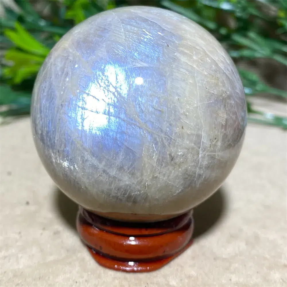 Moonstone Crystal Sphere