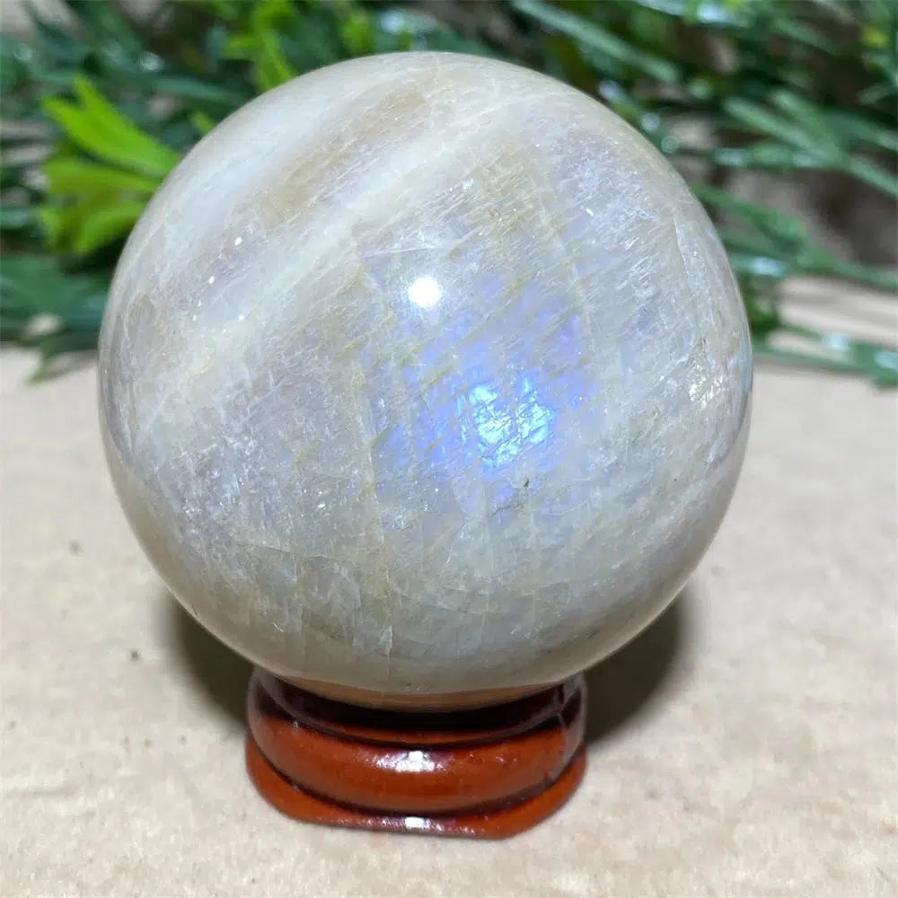 Moonstone Crystal Sphere