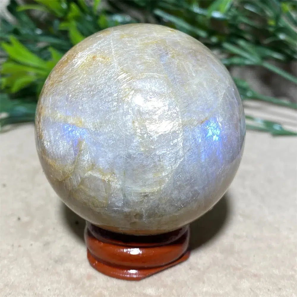 Moonstone Crystal Sphere