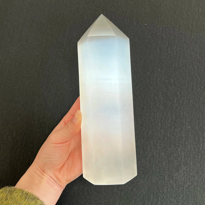 Moroccan Selenite Crystal Tower