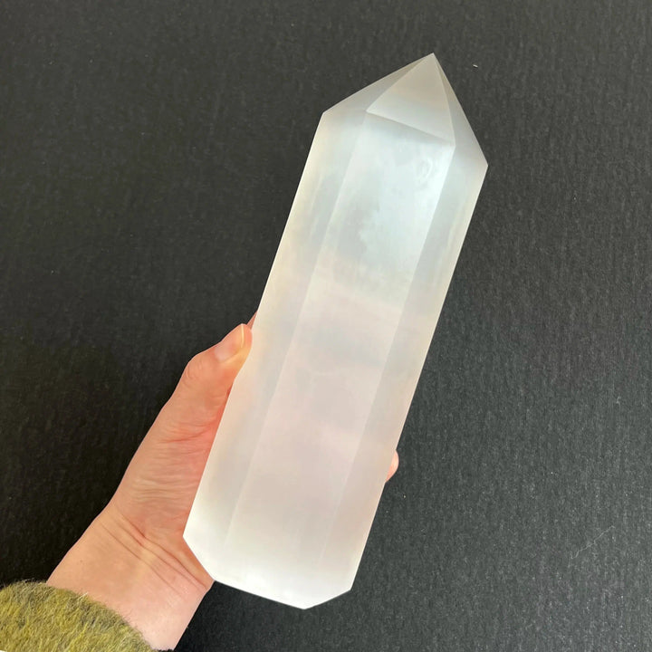 Moroccan Selenite Crystal Tower