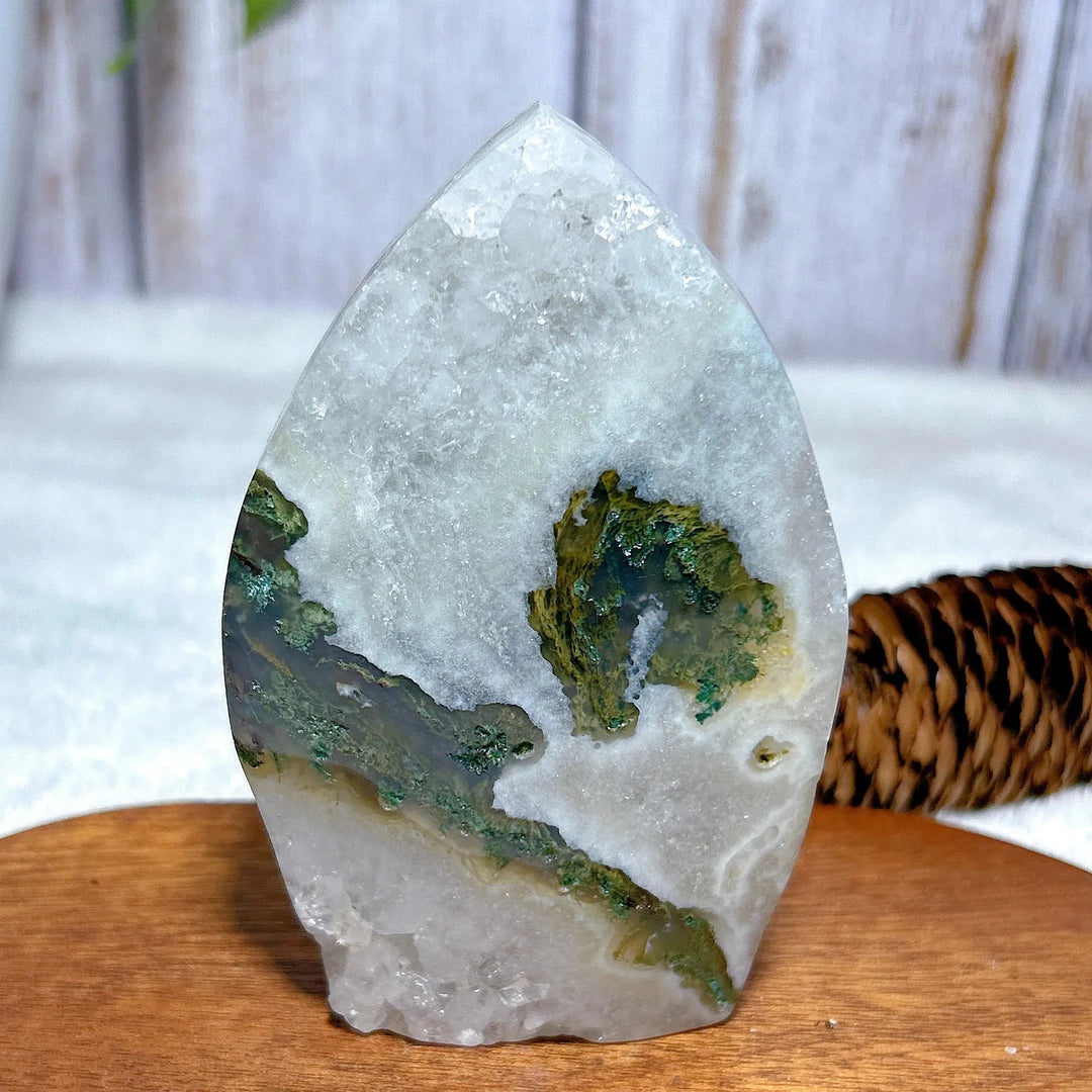 Moss Agate Freeform