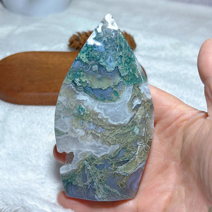 Moss Agate Freeform