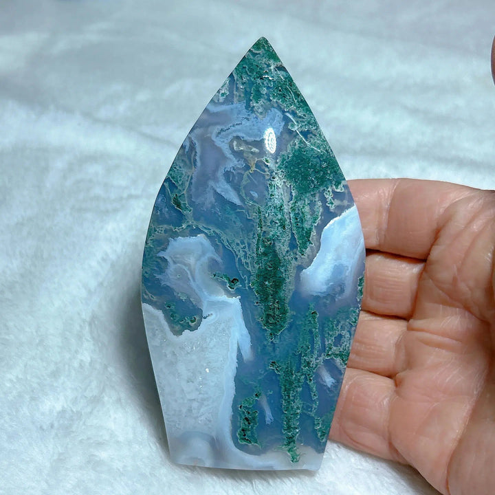 Moss Agate Freeform