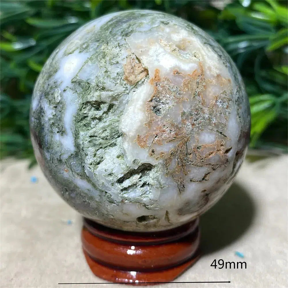 Moss Agate Sphere