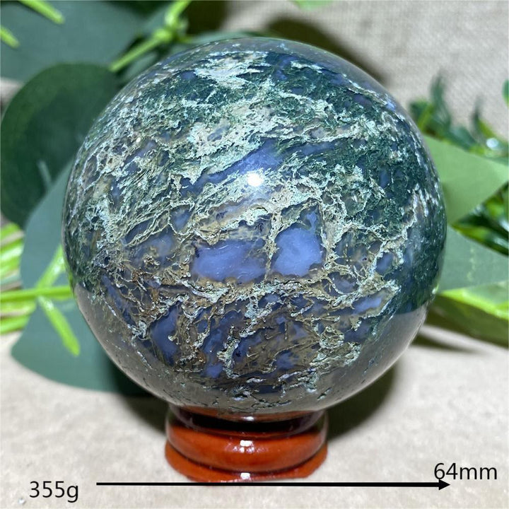 Moss Agate Sphere