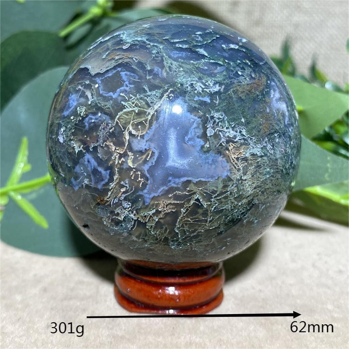 Moss Agate Sphere