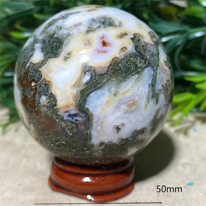 Moss Agate Sphere