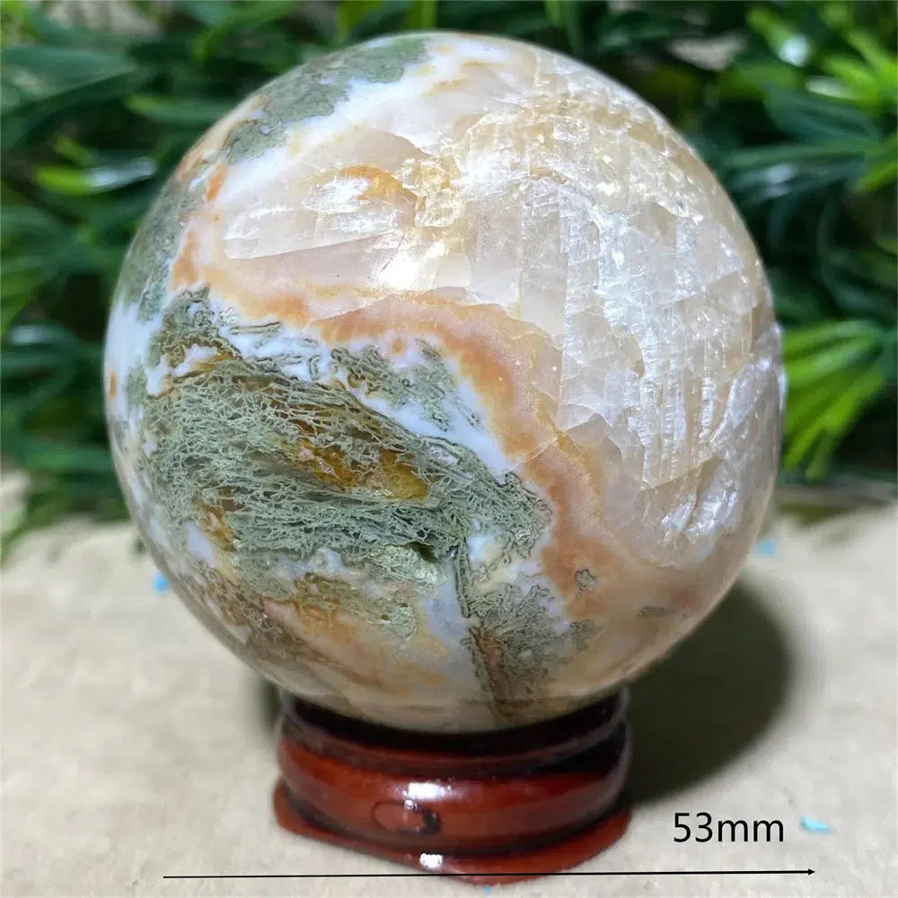 Moss Agate Sphere