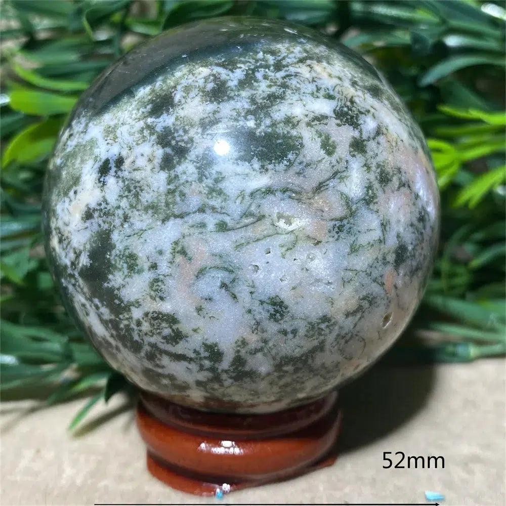 Moss Agate Sphere