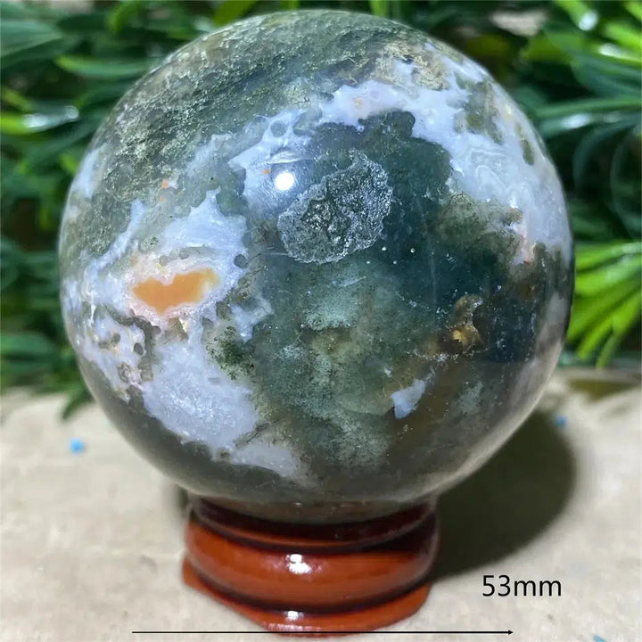 Moss Agate Sphere