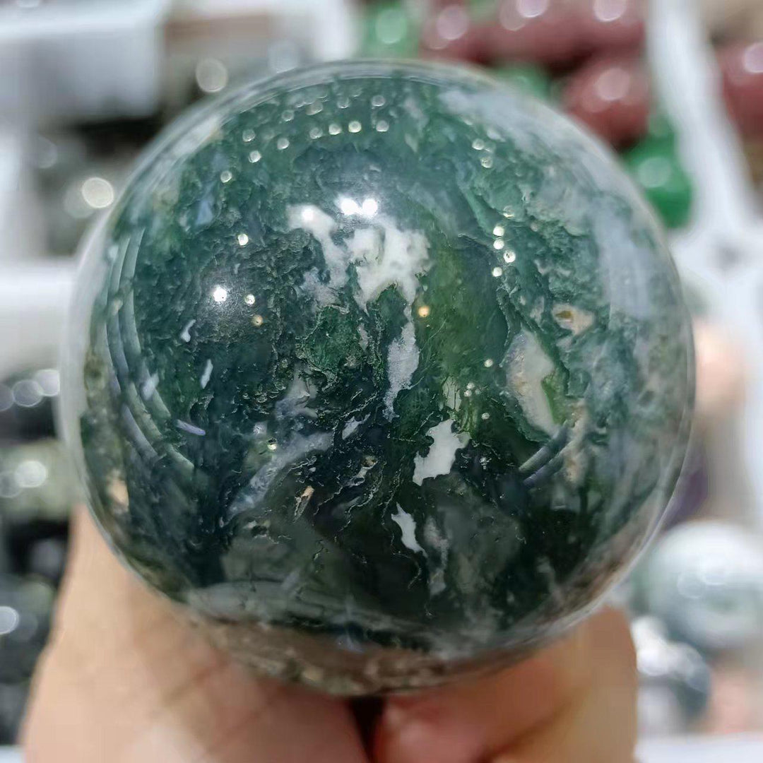 Moss Agate Sphere